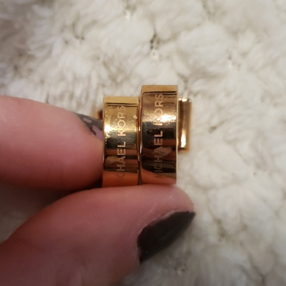 Michael Kors Hoop Earrings - Picture 3 of 4